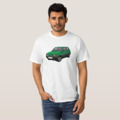 Fiat Panda 45 Mk1 (Tipo 141) Grün T-Shirt (Vorne ganz)