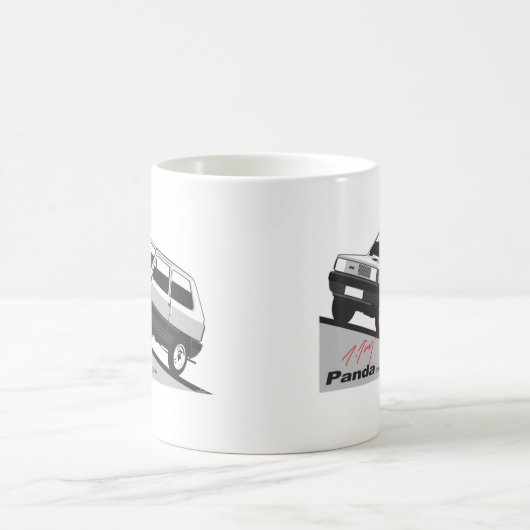 Fiat Panda von Giugiaro Kaffeetasse (Mittel)