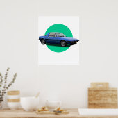 Fiat X1-9 Poster (Küche)