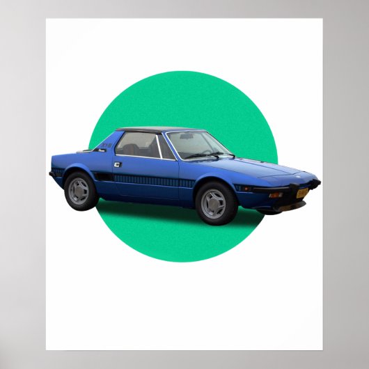 Fiat X1-9 Poster (Vorne)