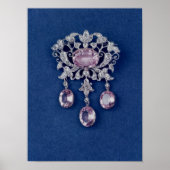 Fibel in Form einer Blume, c.1780 Poster (Vorne)