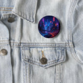 Fiber Optic Cityscape Button (Beispiel)