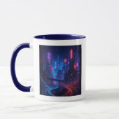 Fiber Optic Cityscape Tasse (Links)