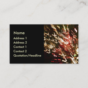 Fiber Optic Fun - 02 Visitenkarte