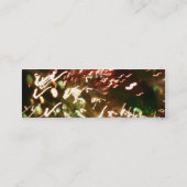 Fiber Optic Fun Mini Visitenkarte (Rückseite)