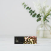 Fiber Optic Fun Mini Visitenkarte (Stehend Vorderseite)