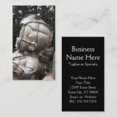 Fiberglas-Friedhof Visitenkarte (Vorne/Hinten)