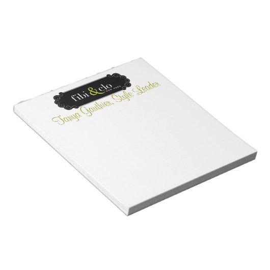 Fibi und Clo Notepad Notizblock (angewinkelt)