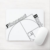 Fibonacci-Blöcke Mousepad (Mit Mouse)
