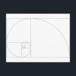 Fibonacci_Blocks Postkarte<br><div class="desc">The design which used the Fibonacci sequence as the motiv</div>