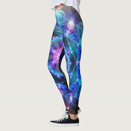 Fibonacci-Blumemandala-Leggings Leggings (Links)