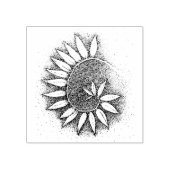 Fibonacci Briefmarke Gummistempel (Prägung)