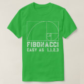 Fibonacci Day Easy As 1123 Funny für Mathematikleh T-Shirt (Design vorne)