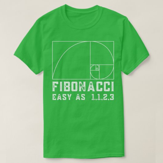 Fibonacci Day Easy As 1123 Funny für Mathematikleh T-Shirt (Design vorne)