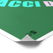 Fibonacci Day, Pop Art, Typografie Poster (Ecke)