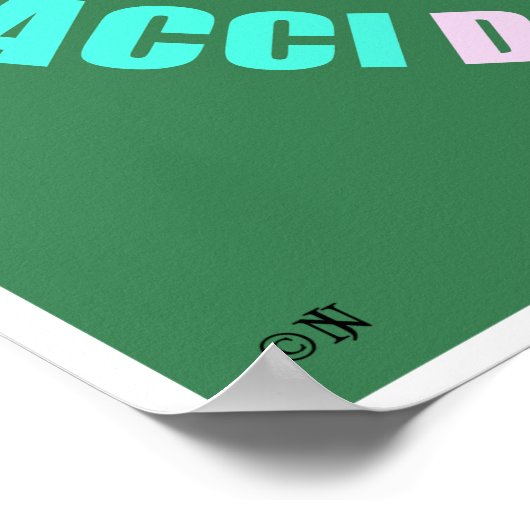 Fibonacci Day, Pop Art, Typografie Poster (Ecke)