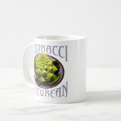 Fibonacci epikureisch kaffeetasse (Vorderseite Links)