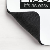 Fibonacci - es ist so einfach wie 1, 2, 3. mousepad (Ecke)