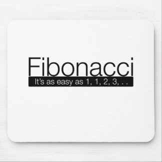Fibonacci - es ist so einfach wie 1, 2, 3. mousepad