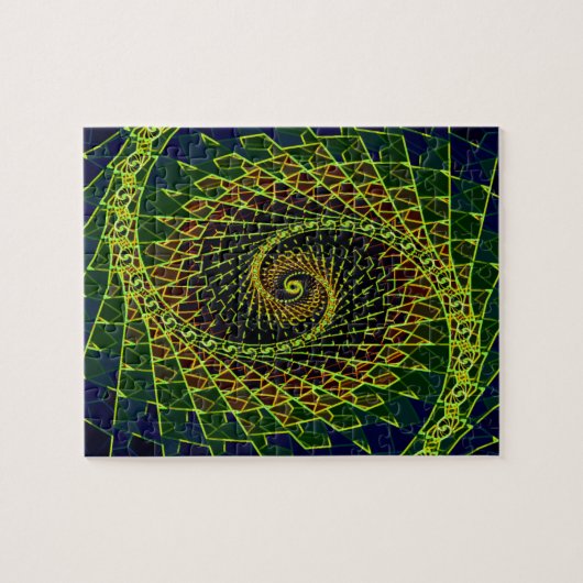 Fibonacci färbte, Puzzlespiel Puzzle (Horizontal)