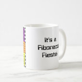 Fibonacci-Fiesta Kaffeetasse (VorderseiteRechts)