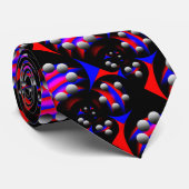 Fibonacci "Fish Black" von Kenneth Yoncich Krawatte (Gerollt)