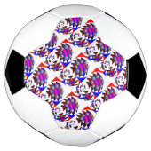 Fibonacci "Fish Schachbrett" von Kenneth Yoncich Fußball (Gedreht)