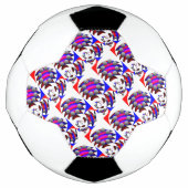 Fibonacci "Fish" von Kenneth Yoncich Fußball (Vorderseite)