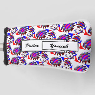 Fibonacci "Fish" von Kenneth Yoncich Golf Headcover