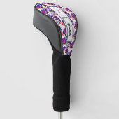 Fibonacci "Fish" von Kenneth Yoncich Golf Headcover (angewinkelt)