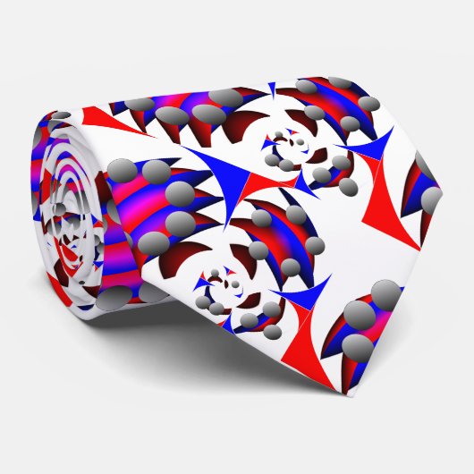 Fibonacci "Fish" von Kenneth Yoncich Krawatte (Gerollt)