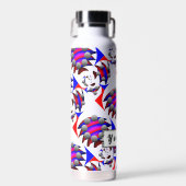 Fibonacci "Fish" von Kenneth Yoncich Trinkflasche (Vorne)