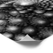 Fibonacci Gemüses Fraktal, Romanesco Broccoli Poster (Ecke)