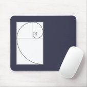 Fibonacci gewundenes mousepad (Mit Mouse)