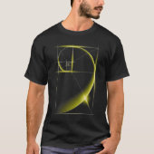 Fibonacci Golden Ratio T-Shirt (Vorderseite)
