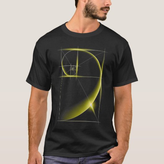Fibonacci Golden Ratio T-Shirt (Vorderseite)