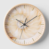 Fibonacci Golden Ration Kulturelle Sehenswürdigkei Uhr (Vorderseite)