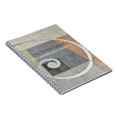 Fibonacci Golden Spiral Notizblock (Rechte Seite)