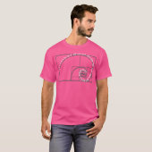 Fibonacci Goldener Schnitt T-Shirt (Vorne ganz)