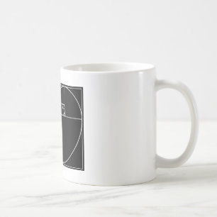 Fibonacci-Herz Kaffeetasse