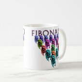 Fibonacci-Jack-Russell-Kaffee-Tasse Kaffeetasse (VorderseiteRechts)