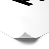 Fibonacci, jemand? (Fibonacci-Gitter) Poster (Ecke)