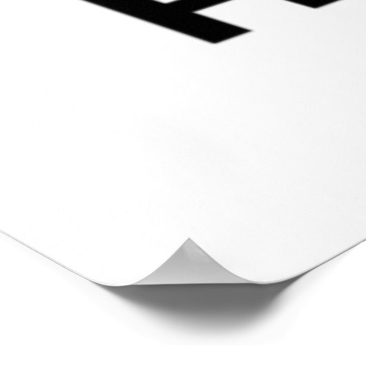 Fibonacci, jemand? (Fibonacci-Gitter) Poster (Ecke)