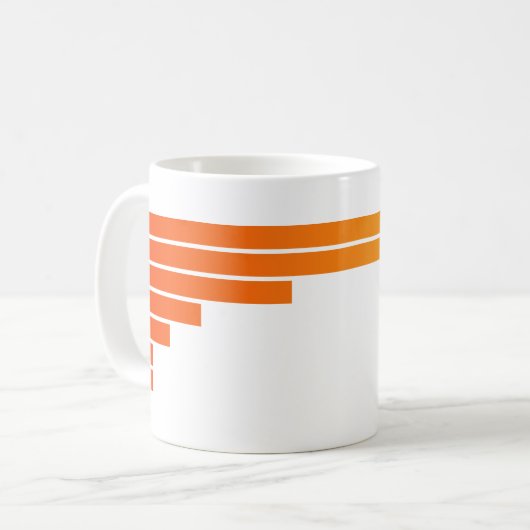 Fibonacci-Kaffee-Tasse Kaffeetasse (Vorderseite Links)