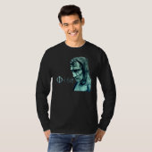 Fibonacci-Mathesymbole Göttliche Proportion T-Shirt (Vorne ganz)