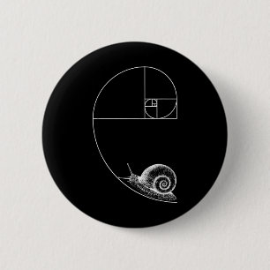 Fibonacci mit Schneckenmathematik Mathematik Lehre Button