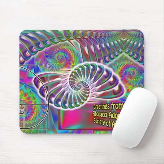 Fibonacci Mousepad (Mit Mouse)