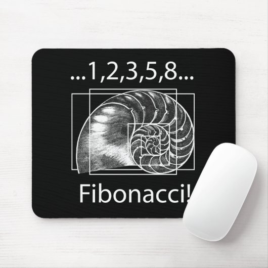 Fibonacci Mousepad (Mit Mouse)