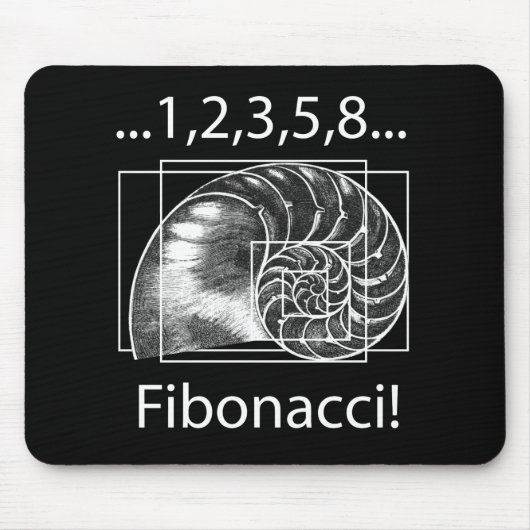 Fibonacci Mousepad (Vorne)