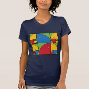 Fibonacci-Papageien T-Shirt